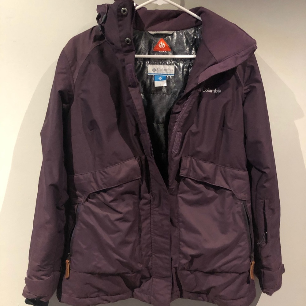 Purple Columbia Ski Coat